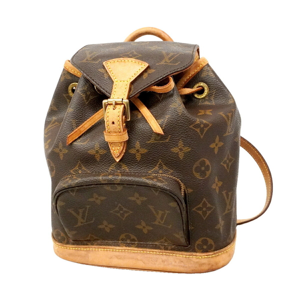 Louis Vuitton Bag/Backpack/Daypack Monogram Mini Montsouris M51137 Brown Wome...